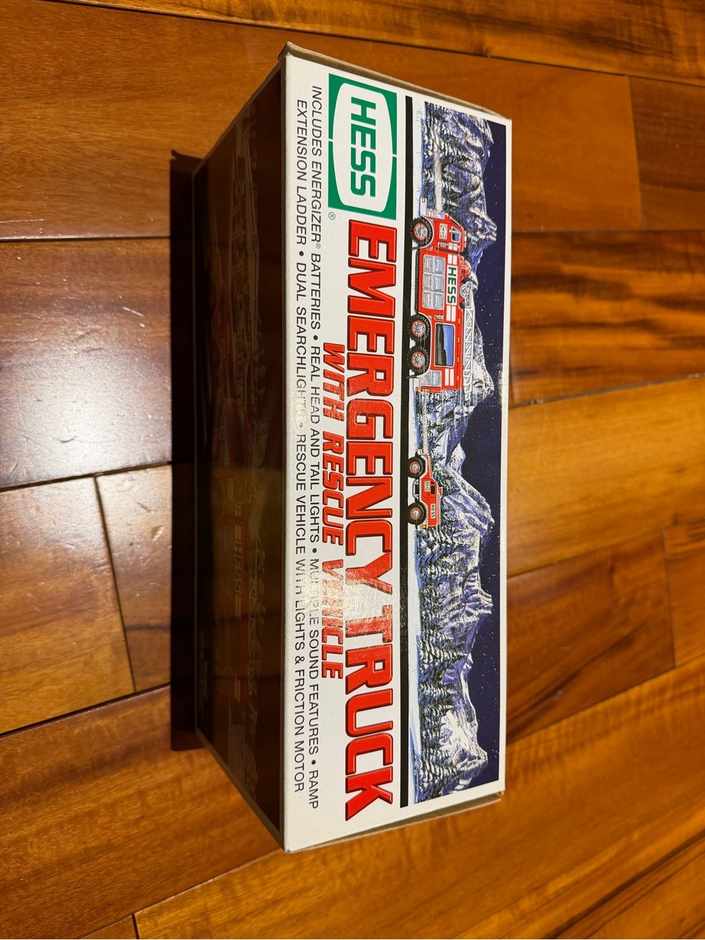 Hess Red Emergency Rescue Truck Toy